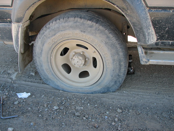 One of many flats that day.